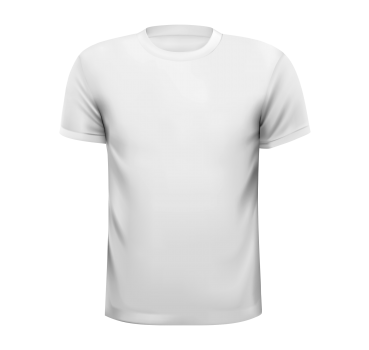 T-Shirt-Unisex für Erwachsene, weiss
