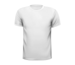 T-Shirt-Unisex für Erwachsene, weiss