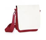 Moderne Schultertasche in Weinrot - zum selbst Gestalten